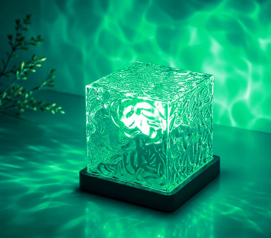 Borelle Aurora Cube en color esmeralda